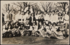 Zespół taneczny Liceum Pedagogicznego w Leśnej Podlaskiej