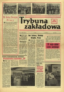 Trybuna Zakładowa : organ samorządów robotniczych R. 2 (1978) nr 9