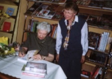 Spotkanie autorskie z pisarką Ireną Landau w Filii nr 6 w Białej Podlaskiej