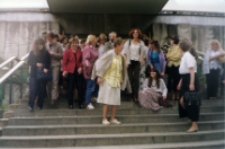 Wycieczka bibliotekarzy z Białej Podlaskiej do Biblioteki Narodowej w Warszawie i Wilanowa