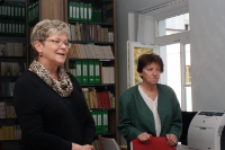 Spotkanie z Martą Berowską, poetką, autorką książek dla dzieci w Miejskiej Bibliotece Publicznej, 9. 10. 2014 r.