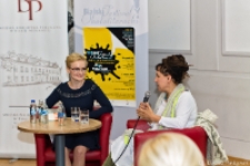 VII Bialski Festiwal Okołoliteracki z Olgą Tokarczuk "Staję się tym, w czym uczestniczę. Jestem tym na co patrzę", 24.09.2015 r.