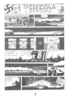 Ucieczka z gestapo : [komiks]