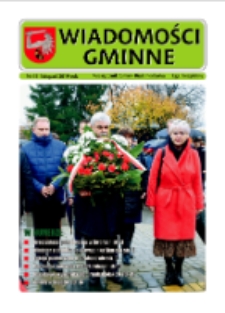 Wiadomości Gminne : miesięcznik gminy Biała Podlaska R. 21 (2019) nr 11