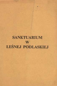 Sanktuarium w Leśnej Podlaskiej.