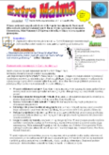 Extra Matma : gazetka PG nr 3 (2013/2014) nr 4