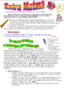 Extra Matma : gazetka PG nr 3 (2015/2016) nr 4
