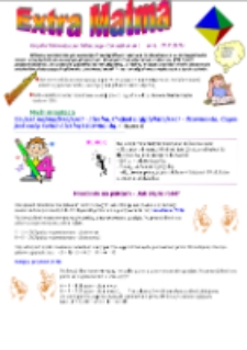 Extra Matma : gazetka PG nr 3 (2018/2019) nr 1