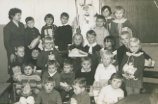 Spotkanie z Mikołajem uczniów pierwszej klasy Szkoły Podstawowej w Leśnej Podlaskiej