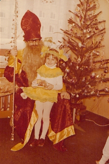 Zabawa choinkowa kl. "0" w filii przedszkola przy ul. Waryńskiego w Białej Podlaskiej