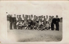 Piłkarze Koła Sportowego Lot Biała Podlaska w gronie zawodników Pogoni Brześć nad Bugiem