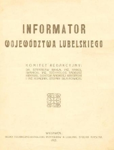 Informator województwa lubelskiego