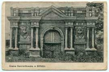 Brama radziwiłłowska w Białej