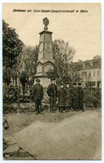 Denkmal der Zwei-Kaiser Zusammenkunft in Biala