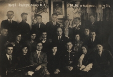 Kurs świetlicowy Okręgowego Związku Młodzieży Wiejskiej w Radzyniu Podlaskim [fotografia]