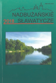 Nadbużańskie Sławatycze R. 19 (2018)