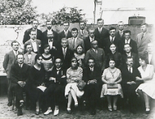 Pracownicy Zarządu Miasta i Elektrowni Miejskiej w Białej Podlaskiej [fotografia]