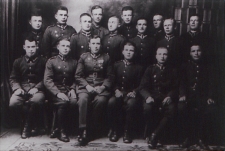 Żołnierze z kompanii saperów 34 Pułku Piechoty w Białej Podlaskiej [fotografia]