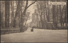 Biala: Eingang zum Schloss [pocztówka]