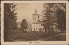 Biala : schlosspark [pocztówka]