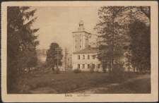 Biala : schlosspark [pocztówka]