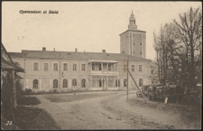 Gymnasium in Biala [pocztówka]