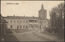 Gymnasium in Biala [pocztówka]
