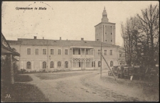 Gymnasium in Biala [pocztówka]