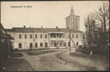 Gymnasium in Biala [pocztówka]