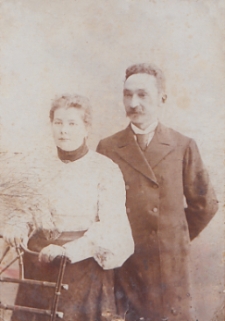 Zofia Bajrulewicz ( z domu Szyłańska) z mężem Romualdem [fotografia]