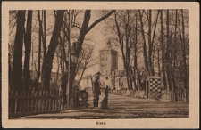 Biala - [wjazd do parku] [pocztówka]