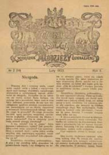 Młodzież z Podlasia : miesięcznik młodzieży gimnazjalnej w Białej Podlaskiej R. 2 (1923) nr 2 (14)