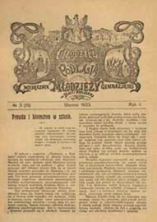 Młodzież z Podlasia : miesięcznik młodzieży gimnazjalnej w Białej Podlaskiej R. 2 (1923) nr 3 (15)