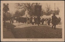 Biala, Beerdigung [pocztówka]