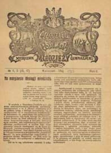 Młodzież z Podlasia : miesięcznik młodzieży gimnazjalnej w Białej Podlaskiej R. 2 (1923) nr 4-5 (16-17)