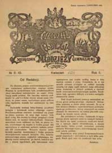 Młodzież z Podlasia : miesięcznik młodzieży gimnazjalnej w Białej Podlaskiej R. 3 (1924) nr 8-10