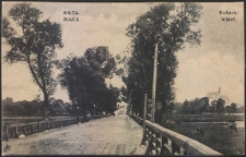 Biała, Wjazd = Бяла, Вязд Wjazd [pocztówka]