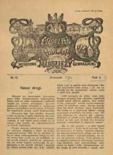 Młodzież z Podlasia : miesięcznik młodzieży gimnazjalnej w Białej Podlaskiej R. 3 (1924) nr 12