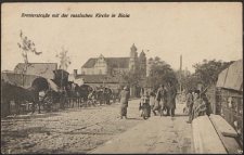 Bressterstra&szlig;e mit der russischen Kirche in Biala [poczt&oacute;wka]