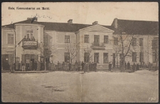 Biala, Kommandantur am Markt [pocztówka]