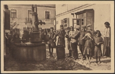 Biala, Am Brunnen [pocztówka]