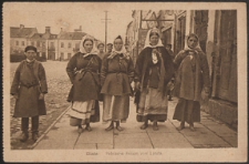 Biala, Polnische Frauen vom Lande [pocztówka]