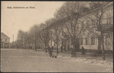 Biala, Soldatenheim am Markt [pocztówka]