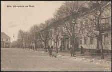 Biala, Soldatenheim am Markt [pocztówka]