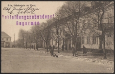 Biala, Soldatenheim am Markt [pocztówka]