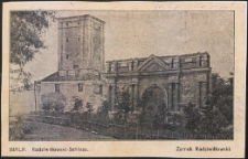 Biała. Radziwiłlowski schloss. Zamek Radziwiłłowski [pocztówka]