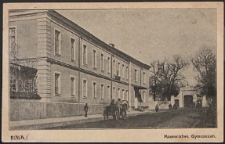 Biala, Maennliches Gymnasium [pocztówka]