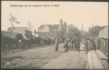 Bressterstraße mit der russischen Kirche in Biala [pocztówka]