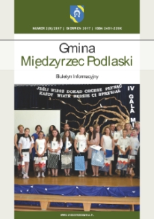 Gmina Międzyrzec Podlaski : biuletyn informacyjny R. 4 (2017) nr 2 (9)