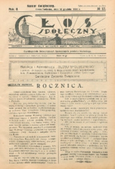 Głos Społeczny R. 2 (1934) nr 27